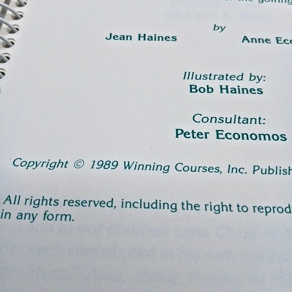 Winning Courses Cookbook 1989 PGA Championship Kemper Lakes New NOS‎ rare